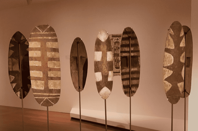 Photo of Aboriginal Shields, Qld Gallery of Modern Art